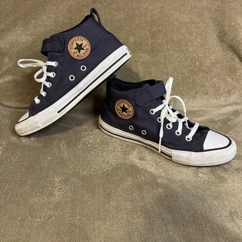 Converse Chuck Taylor All Star EasyOn Mid PS 'Malden Street - Shadow Purple 2.5Y
